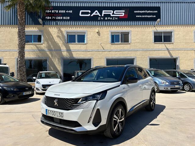 PEUGEOT 3008 GT 1.6 PHEV AUTO SPANISH LHD IN SPAIN 47000 MILES 1 OWNER 2021